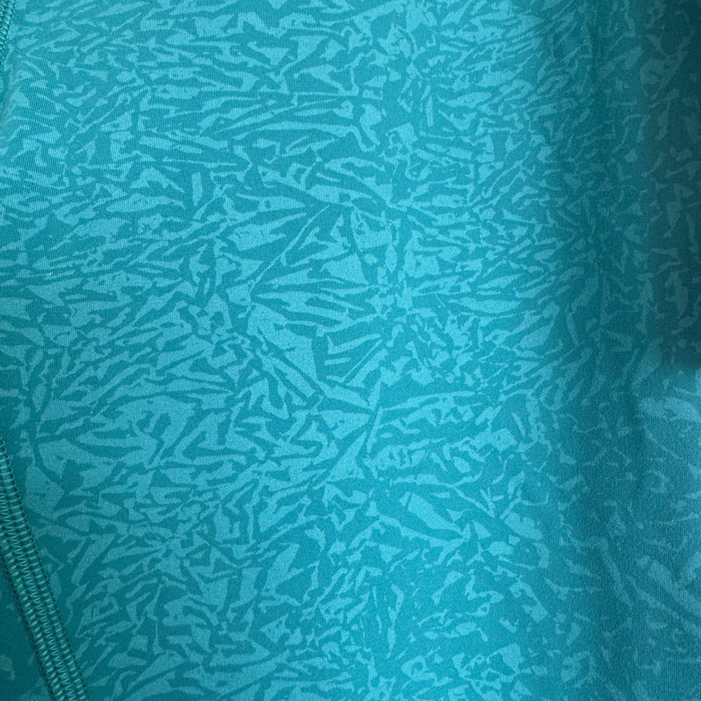 NWT Lululemon Wunder Train HR Crop 23” Size 8 Crunch Teal Lagoon Turquoise - Picture 5 of 9